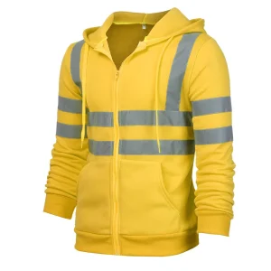 veste fluorescent jaune