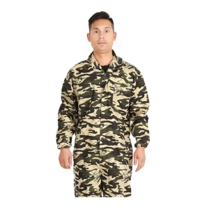 combinaison de travail camouflage homme