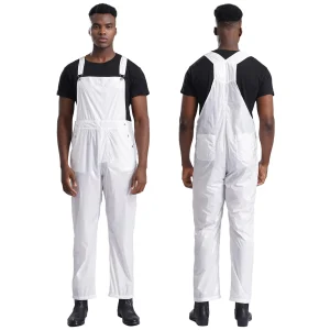 salopette de travail blanche