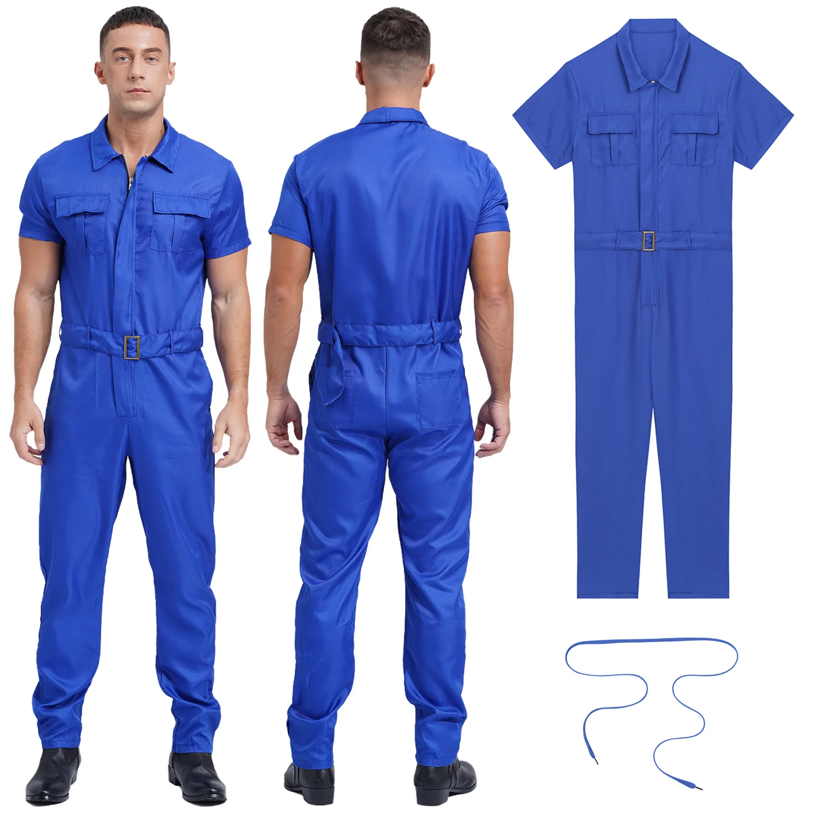 Design pratique bleu de travail