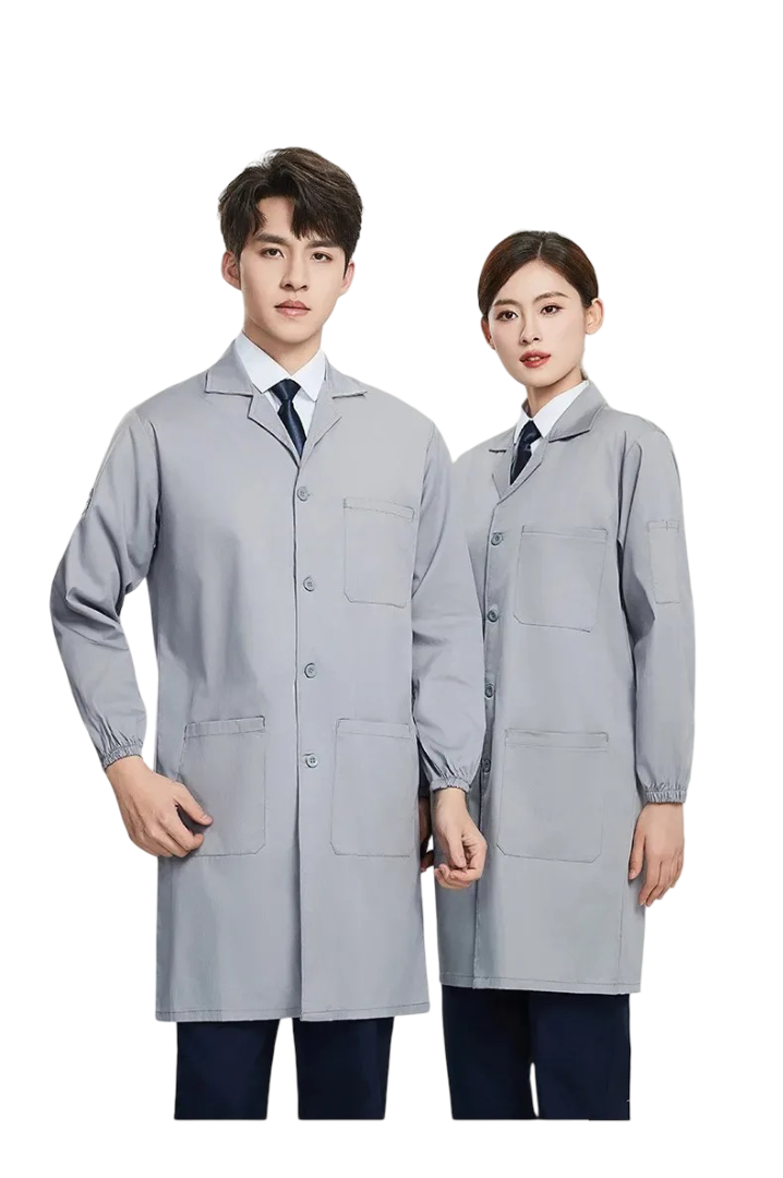 Blouse travail grise