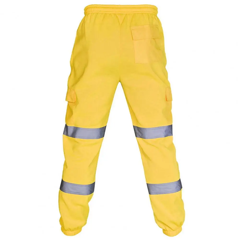 Pantalon jogging de sécurité réfléchissant jaune – Image 6