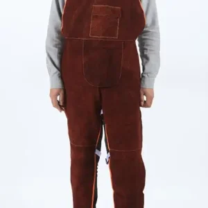 Salopette marron de soudeur