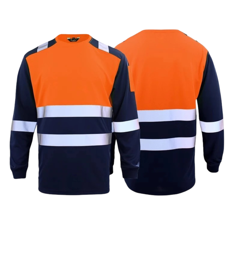 Pull haute visibilité Orange – Image 2