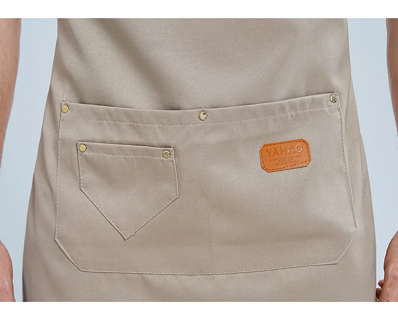 Tablier de cuisine imperméable à sangle croisée réglable 7 coloris – Image 18