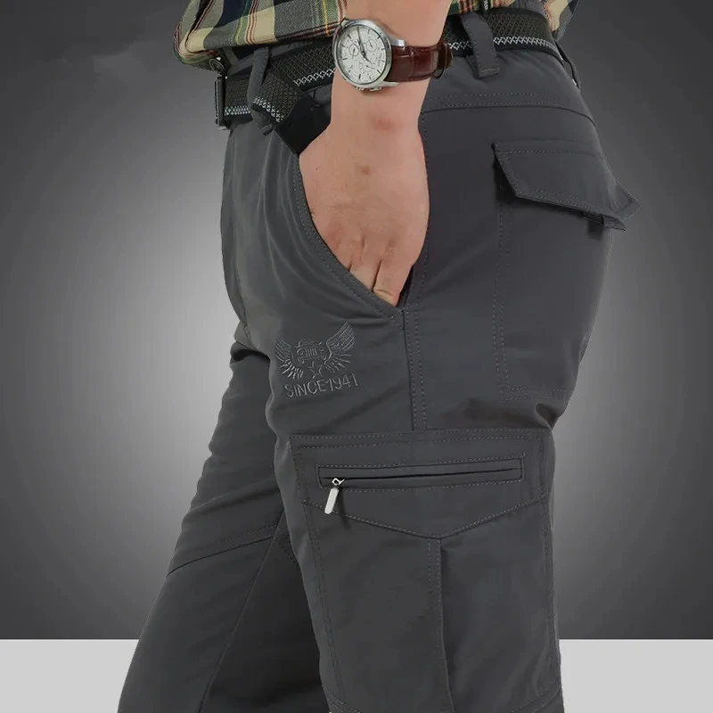 Pantalon de travail gris pour l'hiver