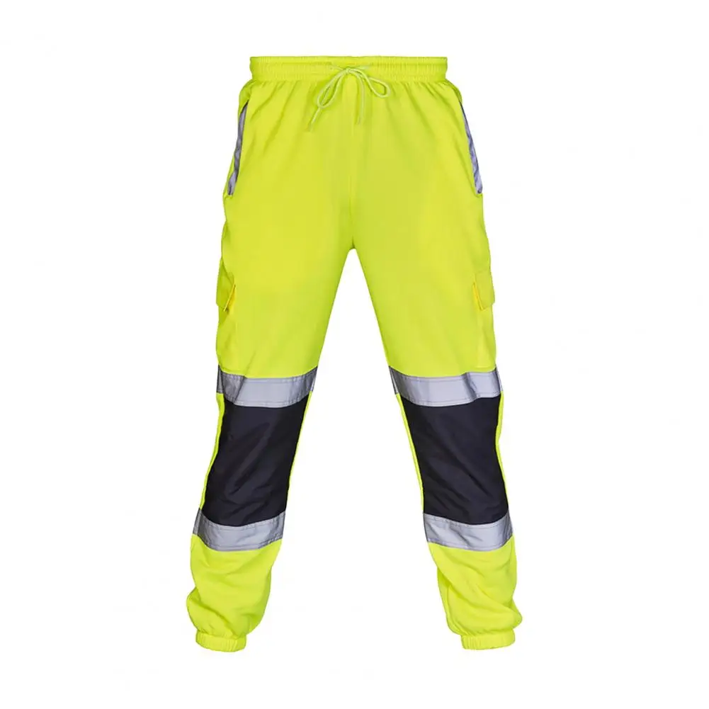 Pantalon jogging de sécurité réfléchissant jaune – Image 8