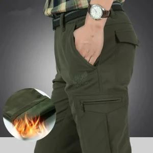 pantalon de travail vert militaire