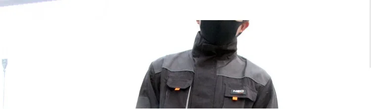 Veste de travail grise foncée – Image 4