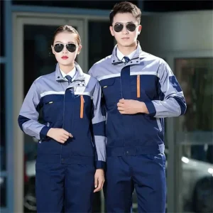 Combinaison de travail épaisse bicolore