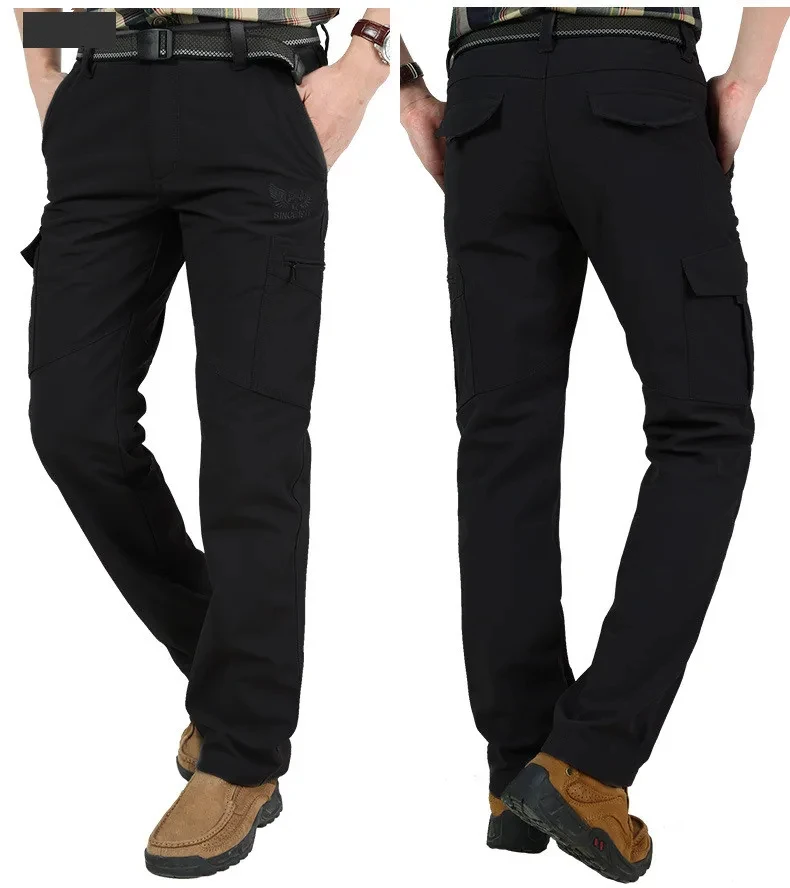 Pantalon de travail noir pour l'hiver – Image 2