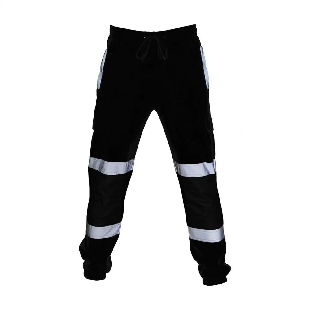 Pantalon jogging de sécurité réfléchissant noir