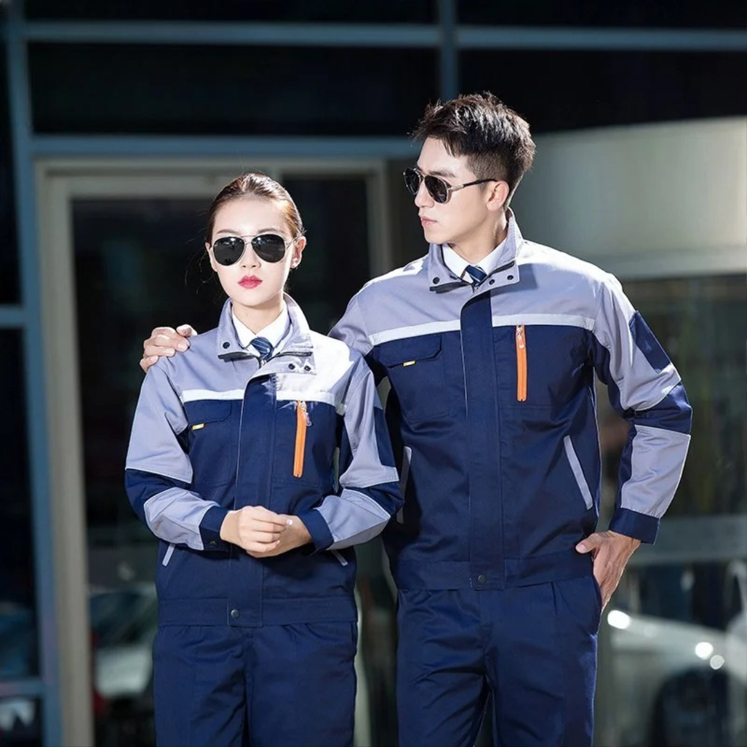 Combinaison de travail épaisse bicolore – Image 2