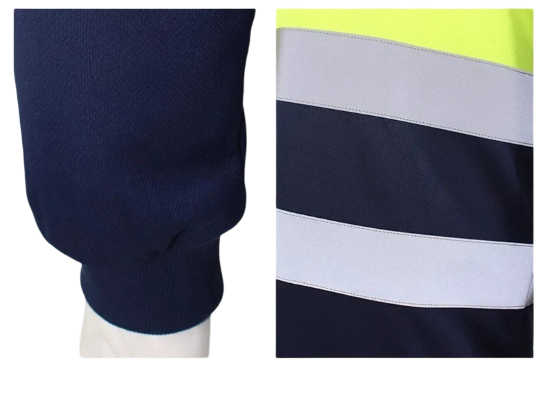 Pull haute visibilité Jaune – Image 3